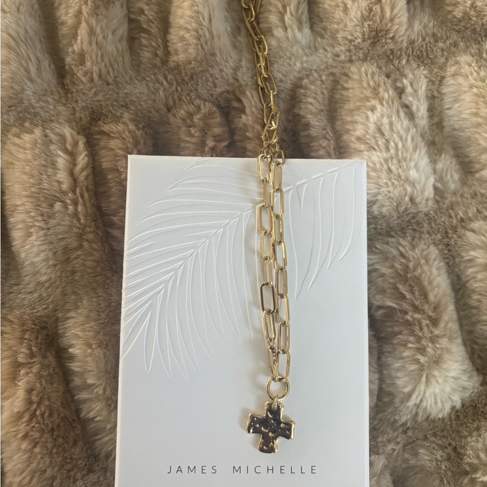 Gold Cross Necklace